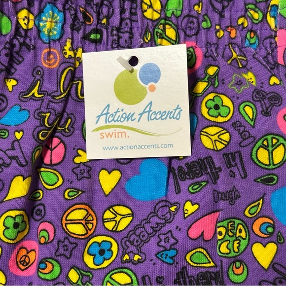 NWT Soffe from Action Accents shorts S limited edition print; 100% cotton - Picture 4 of 5